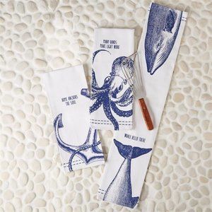 WHALE, Kitchen Towel/Spatula Gift Set